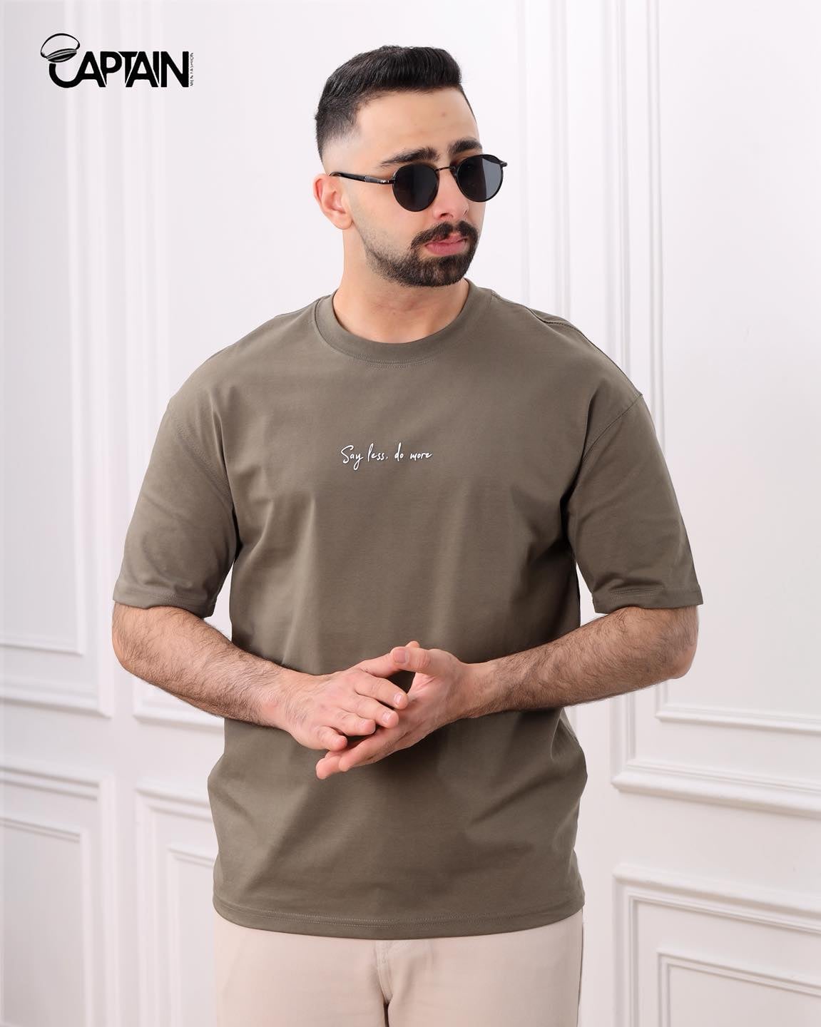 تيشيرت زيتي